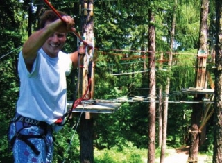  Aventura entre los árboles en Cruseilles 